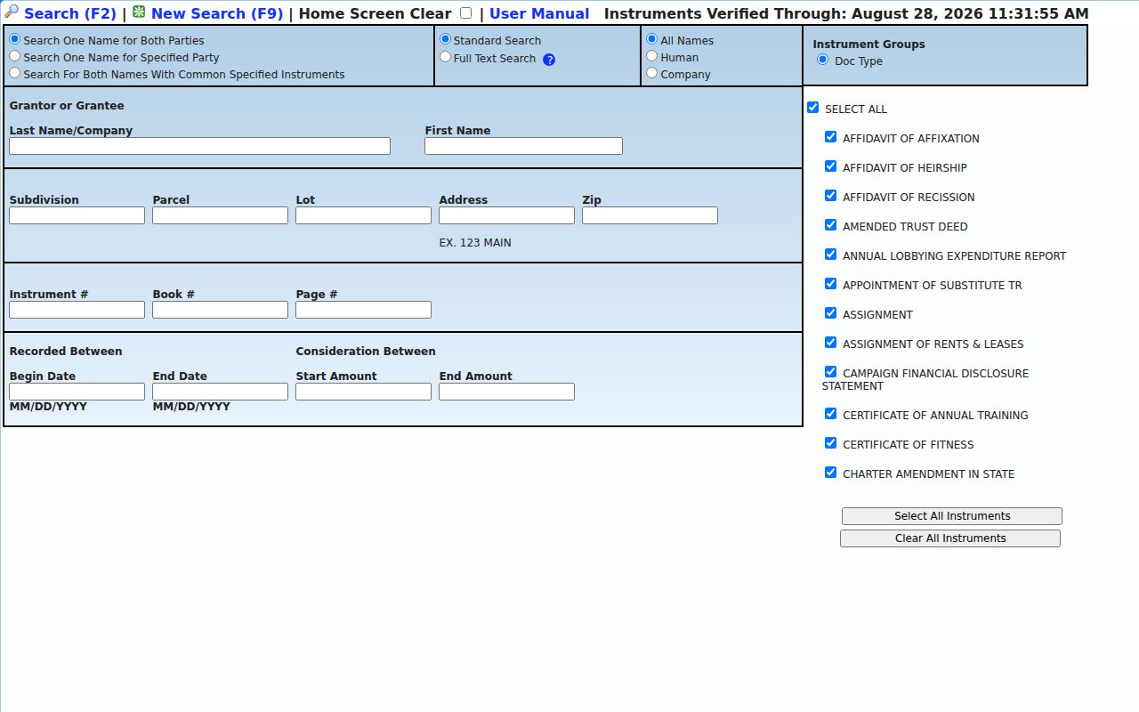 Collierville ZIP code directory reference to Shelby Register deed index ZIP and address fields
